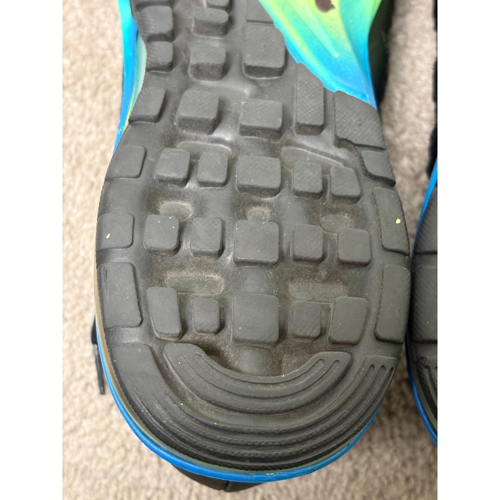 Nike Air Max Dynasty Mens Running Shoes Black Blue Volt 829711-007 Size 12 - Picture 9 of 14